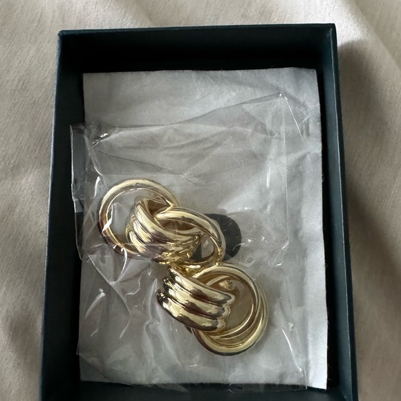 PAVOI Gold Plated Chunky Earrings - Picture 1 of 5
